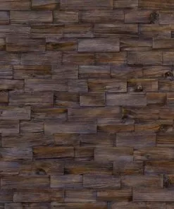 Wood Ahşap Panel - Marron - zerda stone
