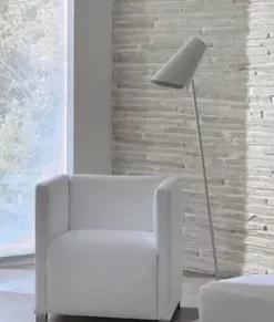 Breccia Ahşap Duvar Paneli - Gris - zerda stone